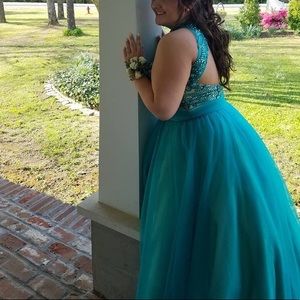 Blue Formal dress
